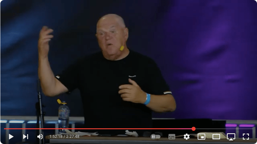 2025.07.11. Fredag, Kl 20. Maranata Landsstemne 2025. Tale ved Halvard Hasseløy. Gå ut i «din verden» med evangeliet. «For eg veit kva tankar eg har med dykk, seier Herren, fredstankar og ikkje ulukketankar. Eg vil gje dykk framtid og&nbsp;von.»