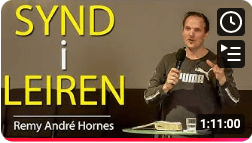 Guds dom startar i kyrkjelyden. Møte i Filadelfia Bodø. Fredag 13.2.2026. «Returning To The Ancien Paths».